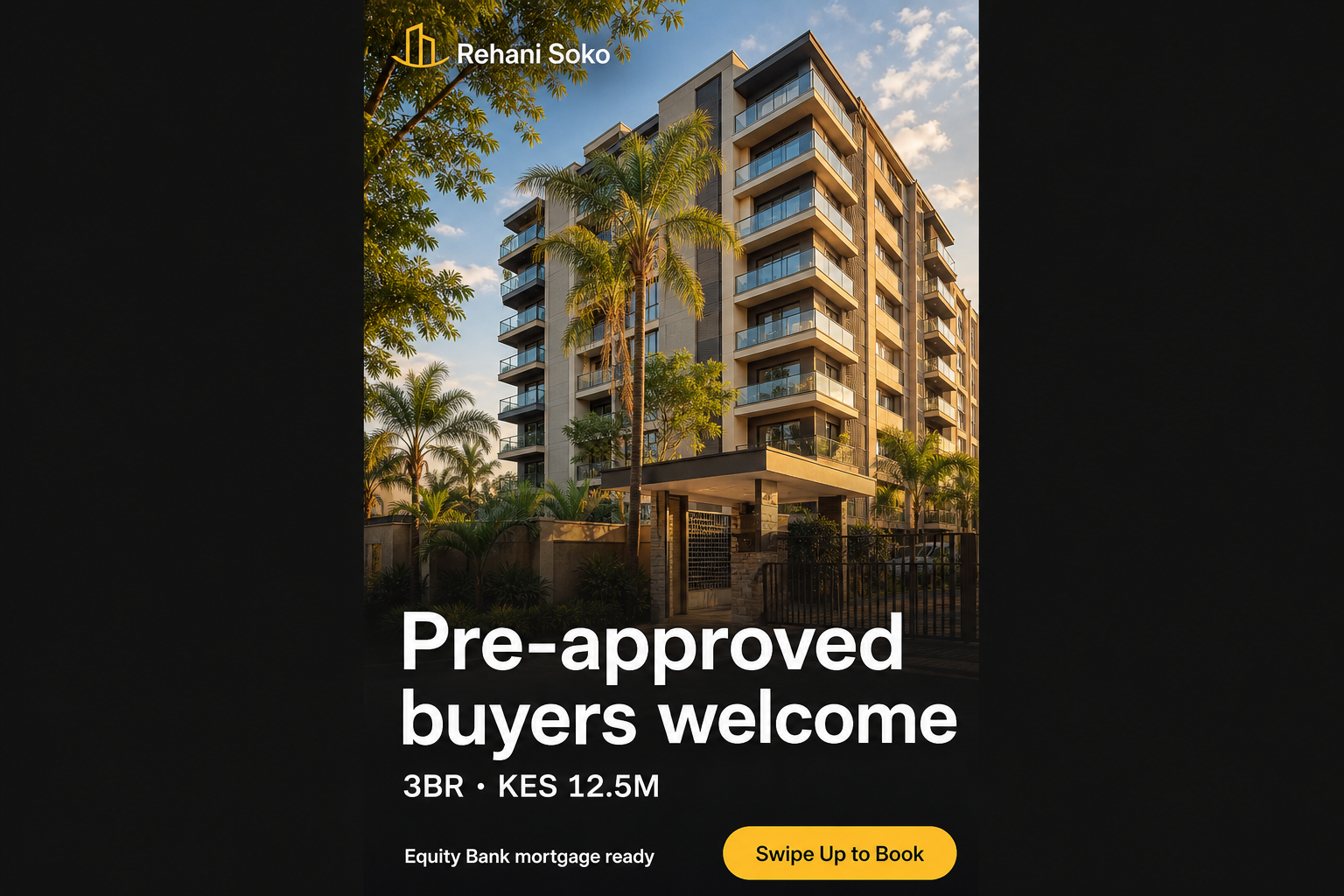Stories ad — Pre-approved buyers welcome